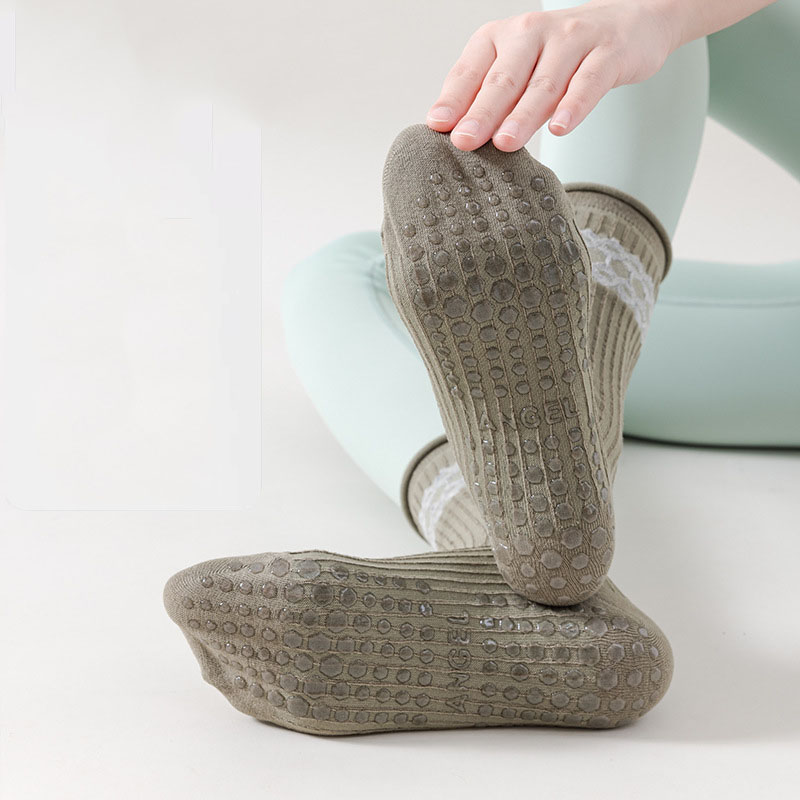 Yoga Socks Women Cotton Roll-e - огляд і ціна Medias Para Pilates Y Yoga