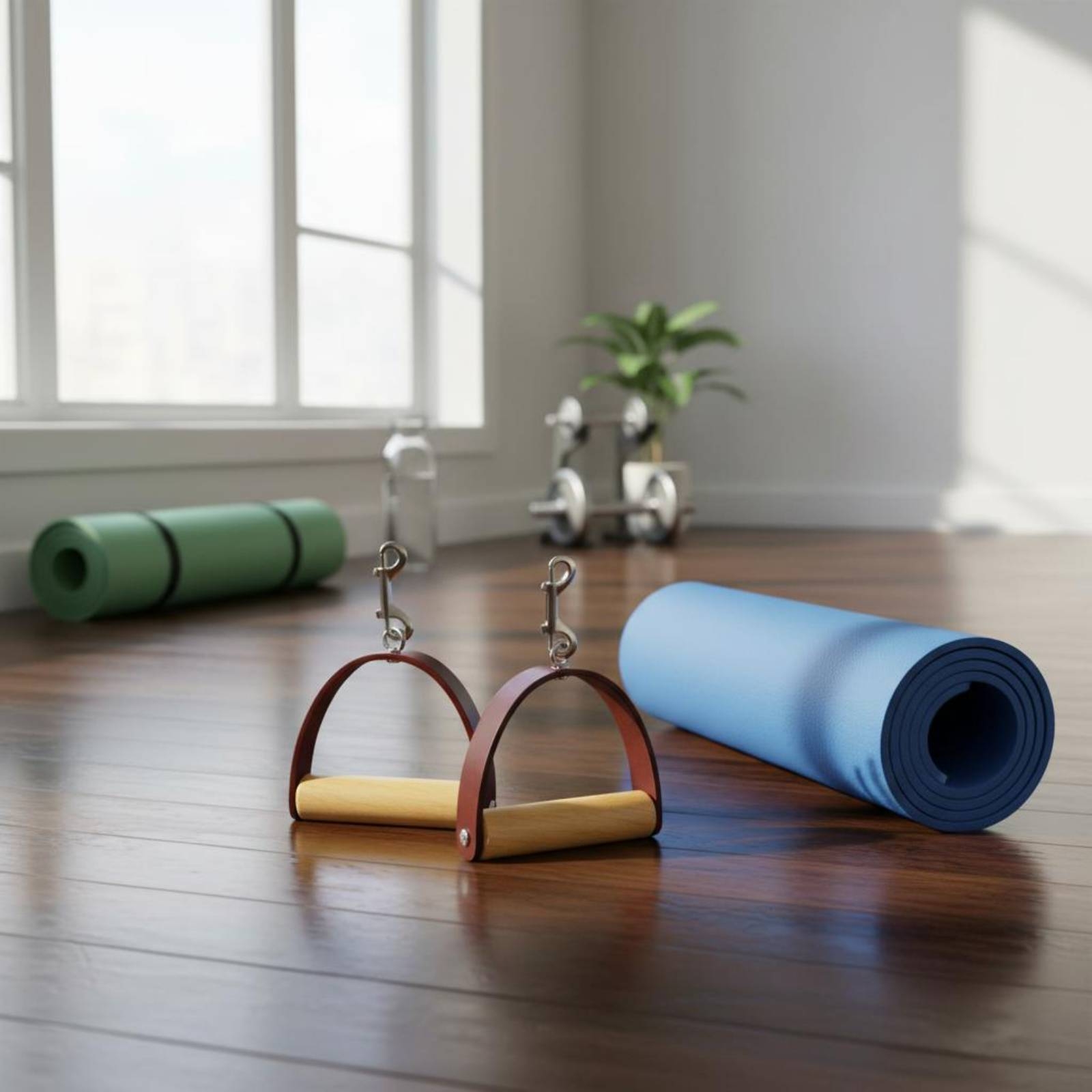 2Pcs/Set Pilates Leather Handl - огляд і ціна Pilates & Yoga Vida