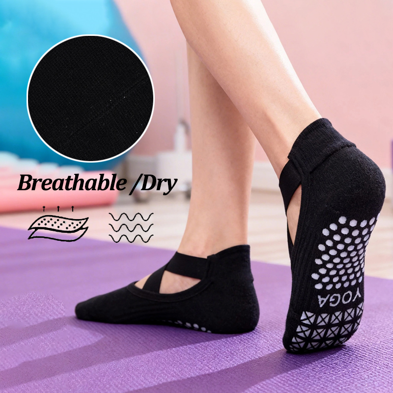 Women Non-Slip Yoga Socks Sili - огляд і ціна Medias Para Pilates Y Yoga