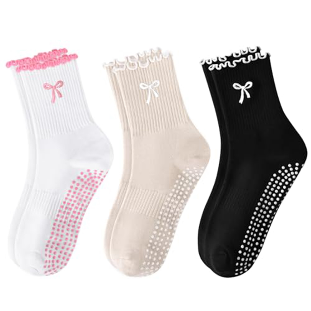 1 Pair of Anti-Slip Grip Pilat - огляд і ціна Medias Para Pilates Y Yoga