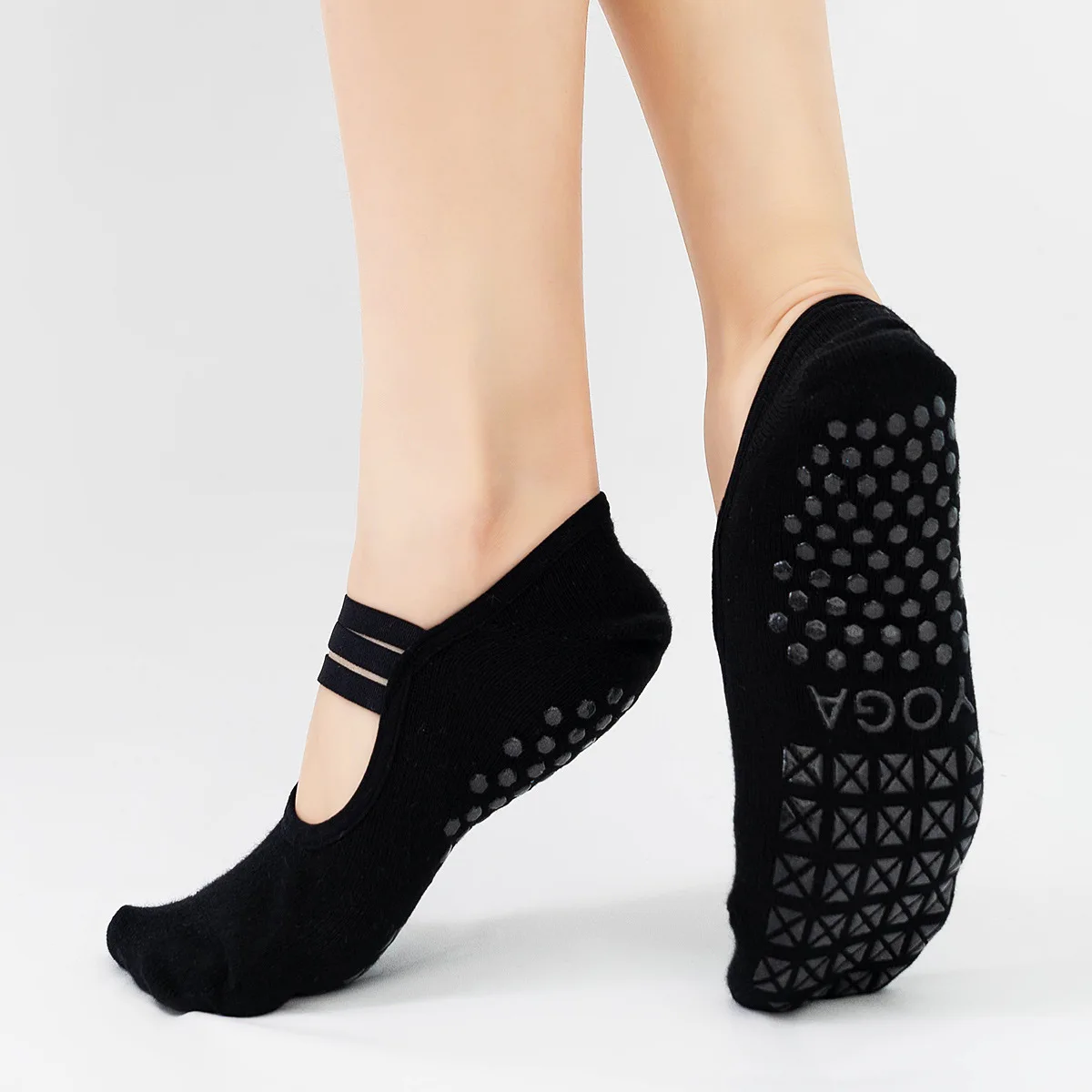 Silicone Non-slip Yoga Socks W - огляд і ціна Medias Para Pilates Y Yoga