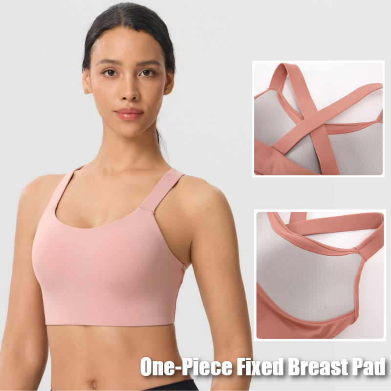 Solid Color Cross Back Sports  - огляд і ціна Pilates Yoga One